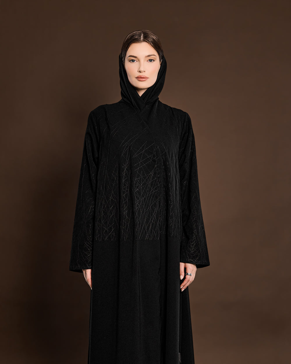 modest black abaya collection