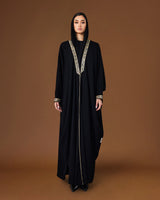 black abaya gold details 
abaya luxury
abaya ksa 
abaya dubai
abaya flowy
abaya modest 
uae ksa fashion modest 
